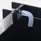 Maxbell Aquarium Breeder Box Easy Installation Guppy Separation Net Fish Breeder Box Black