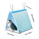 Maxbell Parrot Hammock House Lounge Birds Parrot Nest for Canary Cockatiels Cockatoo