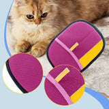 Maxbell Pet Hair Remover Glove Pet Grooming Glove for Bed Sheets Furniture Cats Dogs