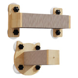 Maxbell Cat Wall Step Space Saving Wall Scratching Post for Rest Stretch Grind Claws Rectangle Shape