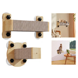 Maxbell Cat Wall Step Space Saving Wall Scratching Post for Rest Stretch Grind Claws Rectangle Shape