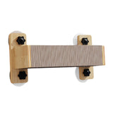 Maxbell Cat Wall Step Space Saving Wall Scratching Post for Rest Stretch Grind Claws Rectangle Shape