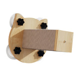 Maxbell Cat Wall Step Space Saving Wall Scratching Post for Rest Stretch Grind Claws Cat Head Shape