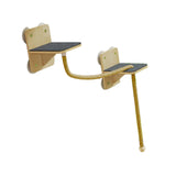 Maxbell Cat Wall Shelves Accessories Cat Climbing Shelf for Resting Playing Climbing Hemp Rope