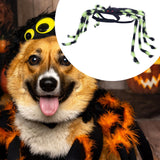 Maxbell Halloween Dogs Cats Costume Simulation Comfortable Easy to Wear Pets Outfits Green Large