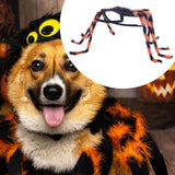 Maxbell Halloween Dogs Cats Costume Simulation Comfortable Easy to Wear Pets Outfits Orange Large