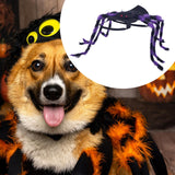Maxbell Halloween Dogs Cats Costume Simulation Comfortable Easy to Wear Pets Outfits Purple Large