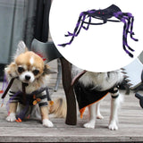 Maxbell Halloween Dogs Cats Costume Simulation Comfortable Easy to Wear Pets Outfits Purple Large