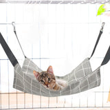 Maxbell Cat Hanging Hammock Bed Versatile Cat Nest for Small Dogs Cats Small Animals M 35cmx35cm