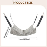 Maxbell Cat Hanging Hammock Bed Versatile Cat Nest for Small Dogs Cats Small Animals M 35cmx35cm