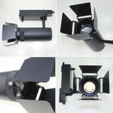 Maxbell LED Track Light Shade Sturdy Aluminum Illumination for Home School Car Shows 6.1cm