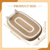 Maxbell Cat Scratcher Bed Furniture Protection for Playing & Resting for Indoor Cats