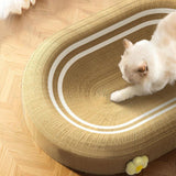 Maxbell Cat Scratcher Bed High Density Nest Pet Supplies Comfortable for Indoor Cats With Flower Balls