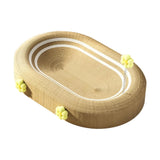 Maxbell Cat Scratcher Bed High Density Nest Pet Supplies Comfortable for Indoor Cats With Flower Balls