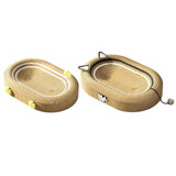 Maxbell Cat Scratcher Bed High Density Nest Pet Supplies Comfortable for Indoor Cats With Flower Balls