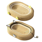 Maxbell Cat Scratcher Bed High Density Nest Pet Supplies Comfortable for Indoor Cats With Flower Balls
