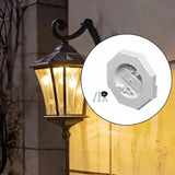 Maxbell Siding Mounting Block Set Light Fixture Mounting Bracket for Kitchen Outdoor White