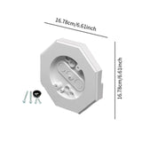 Maxbell Siding Mounting Block Set Light Fixture Mounting Bracket for Kitchen Outdoor White