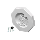 Maxbell Siding Mounting Block Set Light Fixture Mounting Bracket for Kitchen Outdoor White