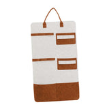 Maxbell Cat Teaser Toy Storage Bag Felt Wall Mount Organizer for Grooming Brush Wall