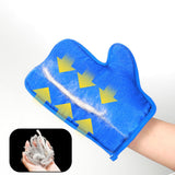 Maxbell Pet Hair Remover Glove Pet Groomimg Gloves for Long and Short Hair Bed Bunny Cat Pattern