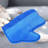 Maxbell Pet Hair Remover Glove Pet Groomimg Gloves for Long and Short Hair Bed Bunny Cat Pattern