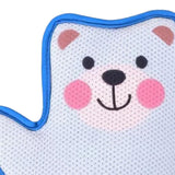 Maxbell Pet Hair Remover Glove Pet Groomimg Gloves for Long and Short Hair Bed Bunny Bear Pattern