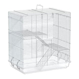 Maxbell Metal Bird Cage Play Cage Tabletop Parrot Cage for Ringneck Parrots Lovebird