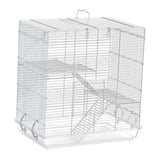Maxbell Metal Bird Cage Play Cage Tabletop Parrot Cage for Ringneck Parrots Lovebird