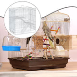 Maxbell Metal Bird Cage Play Cage Tabletop Parrot Cage for Ringneck Parrots Lovebird