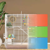 Maxbell Metal Bird Cage Play Cage Tabletop Parrot Cage for Ringneck Parrots Lovebird