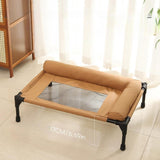 Maxbell Elevated Dog Bed Nonslip Raised Breathable Lounger for Balcony Patio Terrace Medium