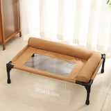 Maxbell Elevated Dog Bed Nonslip Raised Breathable Lounger for Balcony Patio Terrace Large