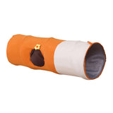 Maxbell Straight Cat Tunnel Lovely Foldable Kitten Tube for Playing Training Bunny Small