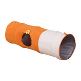 Maxbell Straight Cat Tunnel Lovely Foldable Kitten Tube for Playing Training Bunny Small