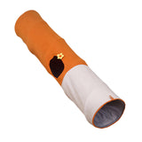 Maxbell Straight Cat Tunnel Lovely Foldable Kitten Tube for Playing Training Bunny Large