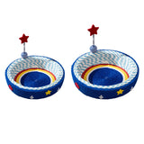 Maxbell Cat Scratcher Bed Hammock Funny Toy Scratching Board for Home Balcony Summer Small