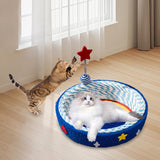 Maxbell Cat Scratcher Bed Hammock Funny Toy Scratching Board for Home Balcony Summer Small