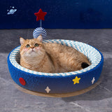 Maxbell Cat Scratcher Bed Hammock Funny Toy Scratching Board for Home Balcony Summer Small