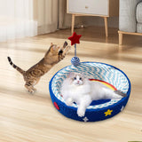 Maxbell Cat Scratcher Bed Hammock Funny Toy Scratching Board for Home Balcony Summer Large