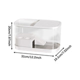 Maxbell Turtle Tank Multifunctional Area Hideout Box Turtle Terrarium Pets Accessory M