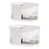 Maxbell Turtle Tank Multifunctional Area Hideout Box Turtle Terrarium Pets Accessory M
