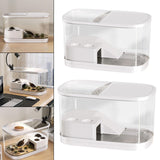 Maxbell Turtle Tank Multifunctional Area Hideout Box Turtle Terrarium Pets Accessory M