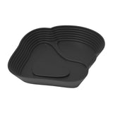Maxbell Reptile Water Dish Tortoise Water Bath Bowl for Terrapin Tortoises Terrapins black