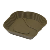 Maxbell Reptile Water Dish Tortoise Water Bath Bowl for Terrapin Tortoises Terrapins coffee