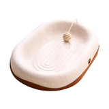 Maxbell Kitten Interactive Toy Play Grinding Claw Training Toys Cat Scratching Board With Ball