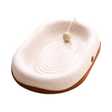 Maxbell Kitten Interactive Toy Play Grinding Claw Training Toys Cat Scratching Board With Ball