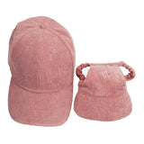 Maxbell Owner and Dog Hats with Ear Holes Sun Protection Dog Baseball Cap for Summer S
