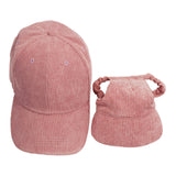 Maxbell Owner and Dog Hats with Ear Holes Sun Protection Dog Baseball Cap for Summer XL