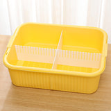 Maxbell Turtle Bathing Tank Turtle Live Breeding Box for Frog Turtles Small Reptiles yellow